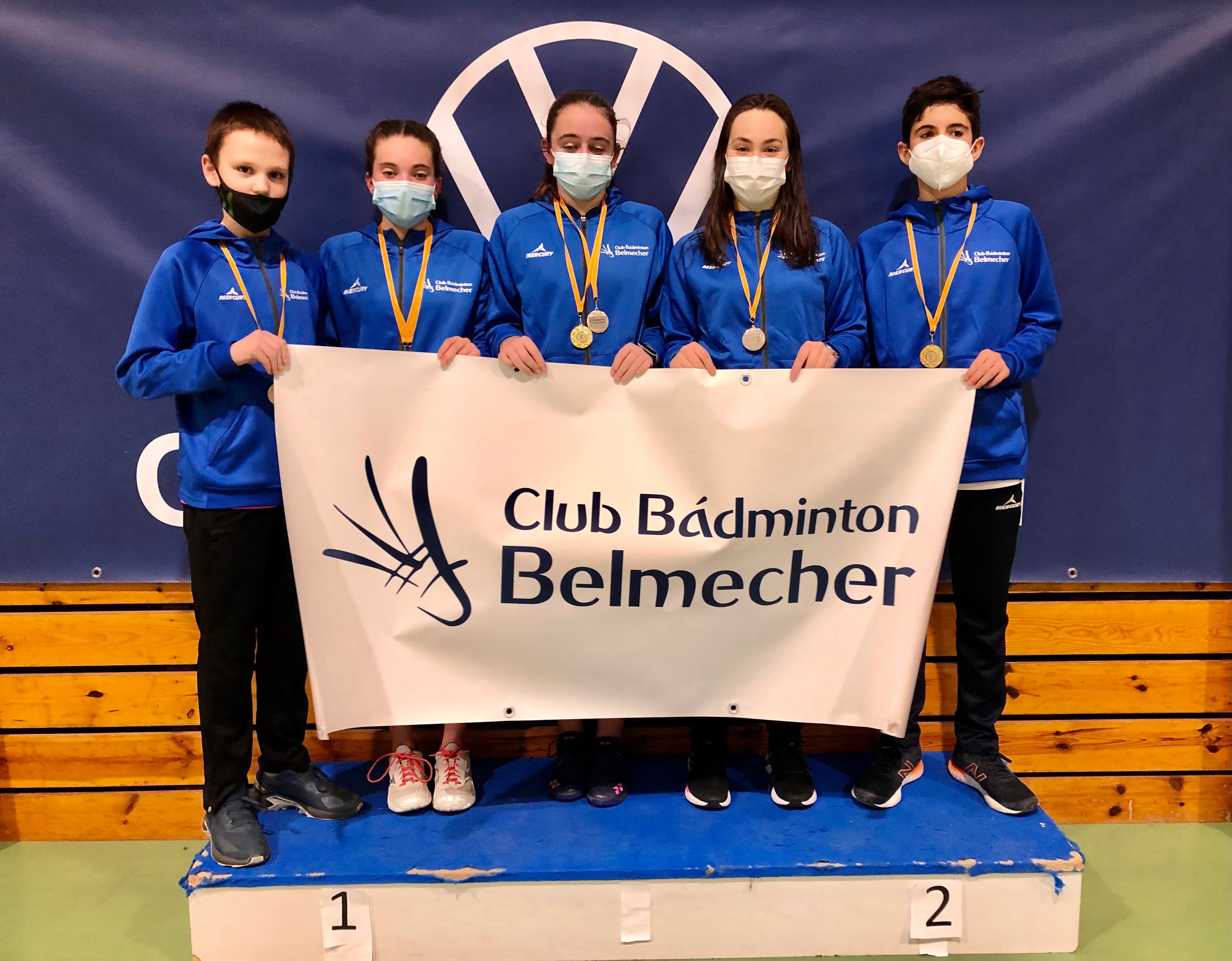 Grandes resultados del badminton navarro en Lleida